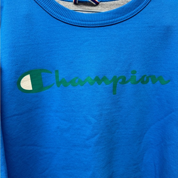 Champion Powerblend Crewneck Script Logo - Picture 3 of 4